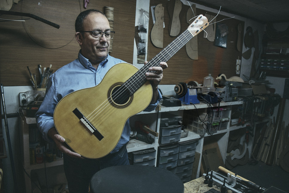 Aaron García. The Origin of the Guitar. Pagés, Caro, Pernas, Torres, Santos Hernández. Interview