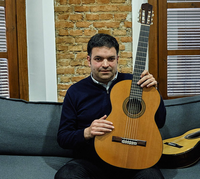 Vicente Coves. Interview. Classical guitarist. Director Granada Classical Guitar Festival