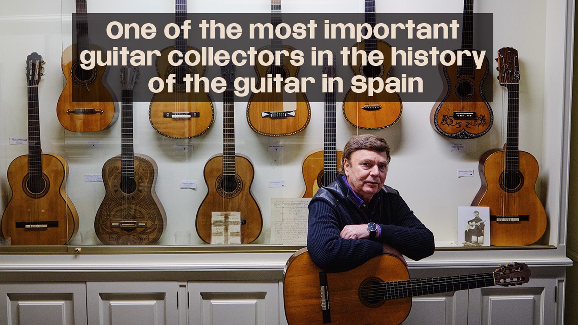 Jose Luis Postigo. Guitar Collector. Interview