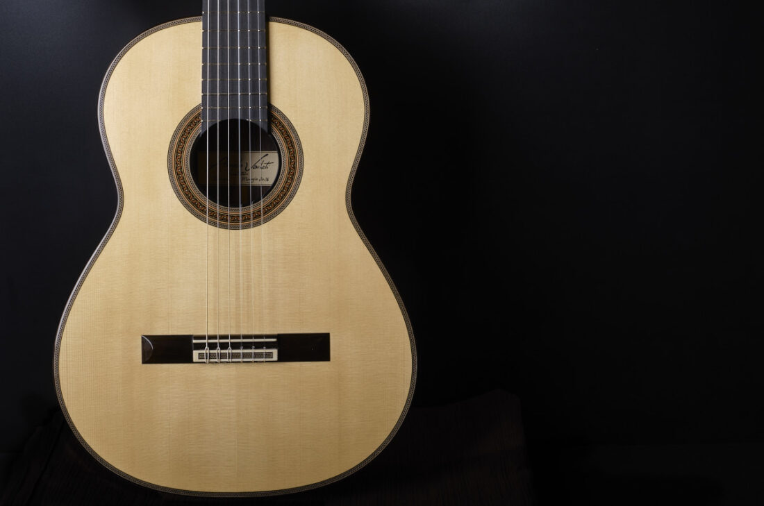 Angelo Vailati 2026 Classical Guitar “Hommage a Simplicio”available at MaderaGuitarras.com