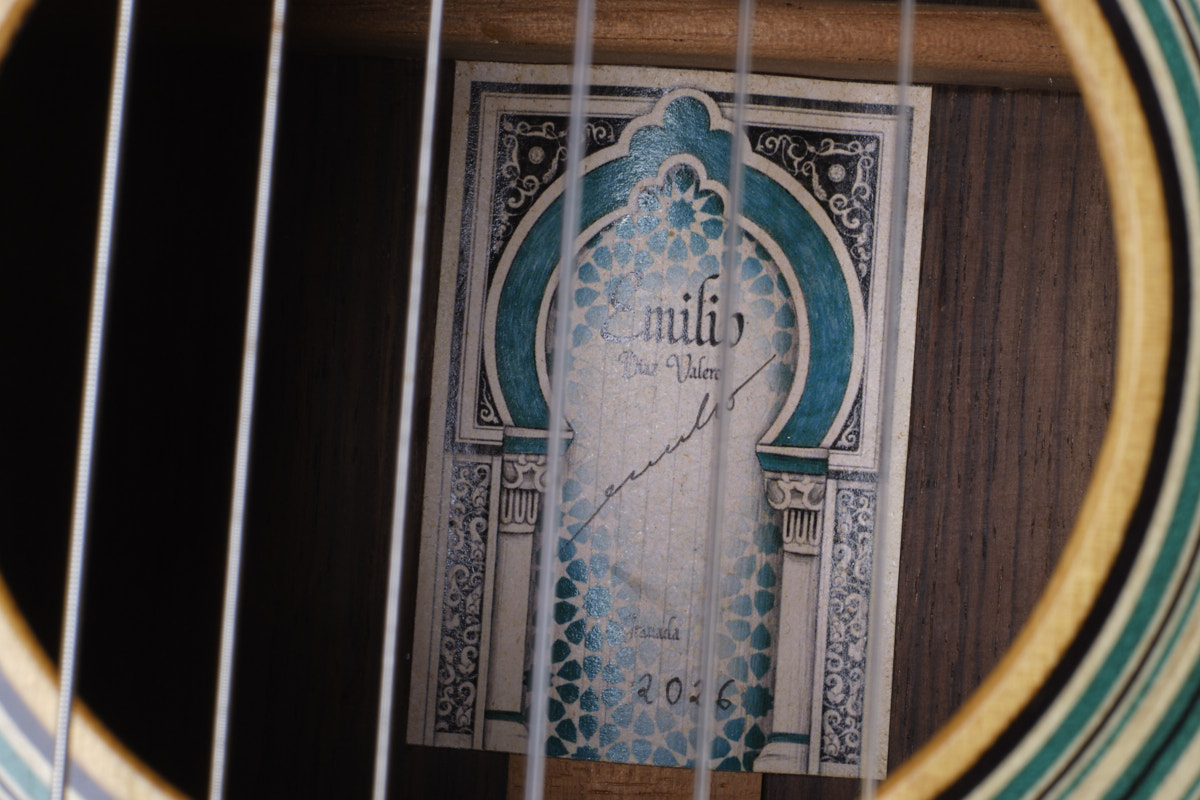 Emilio Díaz Valero 2026 Classical Guitar for sale. Granada Guitar Maker