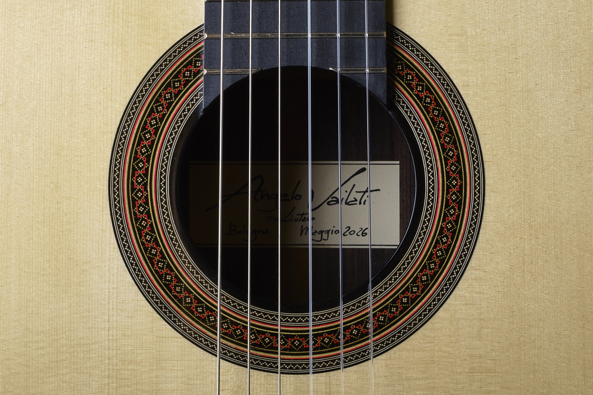 Angelo Vailati 2026 Classical Guitar “Hommage a Simplicio”available at MaderaGuitarras.com