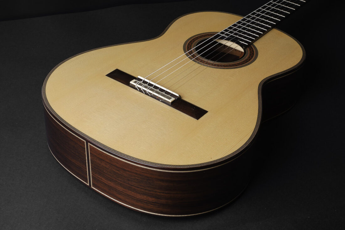 Angelo Vailati 2026 Classical Guitar “Hommage a Simplicio”available at MaderaGuitarras.com