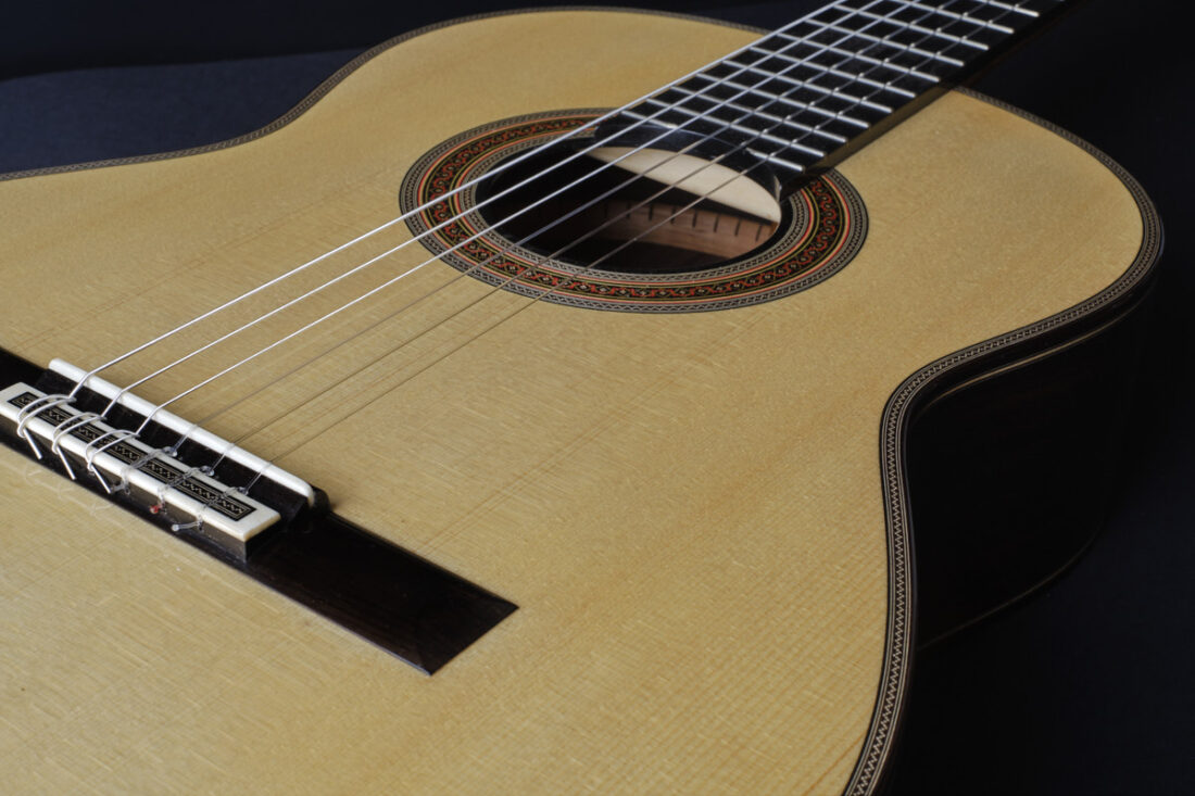 Angelo Vailati 2026 Classical Guitar “Hommage a Simplicio”available at MaderaGuitarras.com
