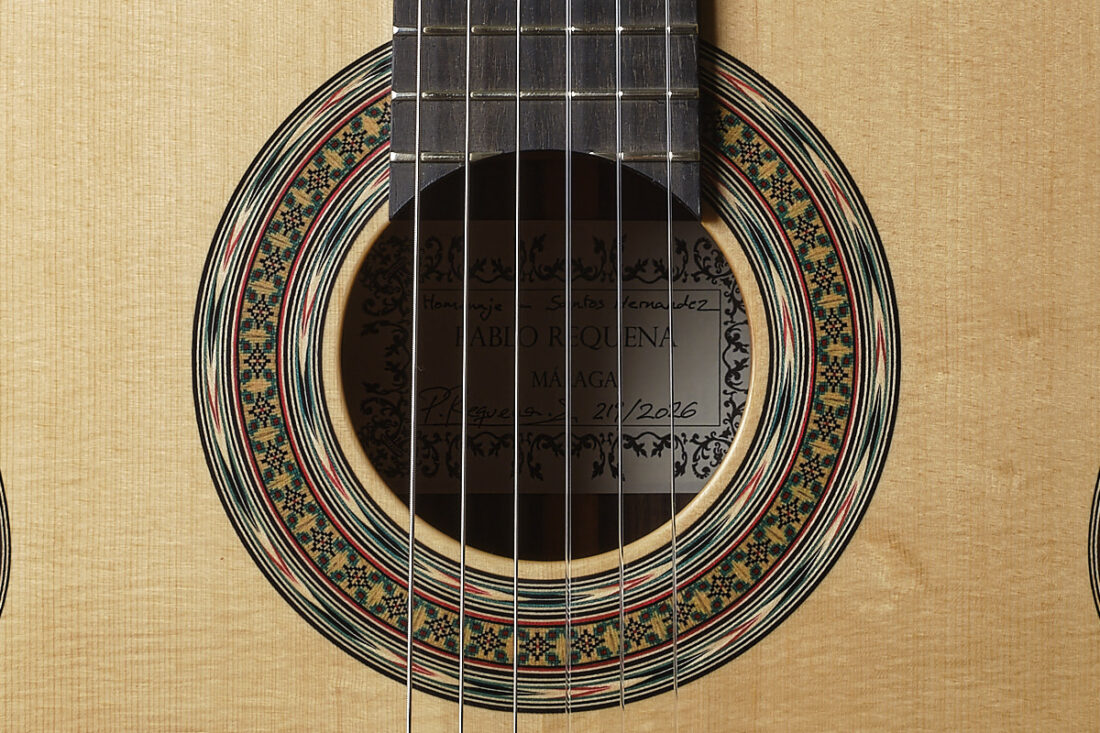 Pablo Requena Classical Guitar Hommage a Santos Hernández for sale