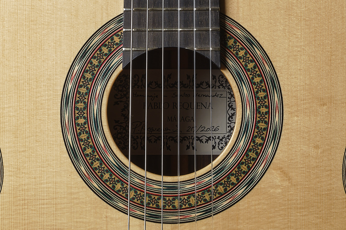 Pablo Requena Classical Guitar Hommage a Santos Hernández for sale