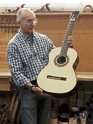 Pablo Requena Classical Guitar Hommage a Santos Hernández for sale