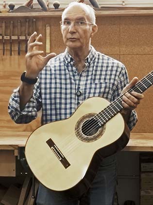 Pablo Requena Classical Guitar Hommage a Santos Hernández for sale